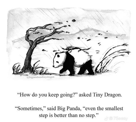 Big Panda And Tiny Dragon, Dragon Quotes, Big Panda, Green Gym, Tiny Dragon, Warrior Quotes, Poem Quotes, Wise Quotes, Good Thoughts