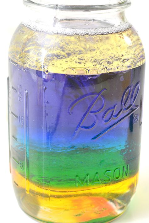 Liquid Layers Density Experiment, Density Experiment For Kids, Density Lab, Density Tower, Density Experiment, Experiment For Kids, 5th Grade Science, Easy Science Experiments, Science Activities For Kids