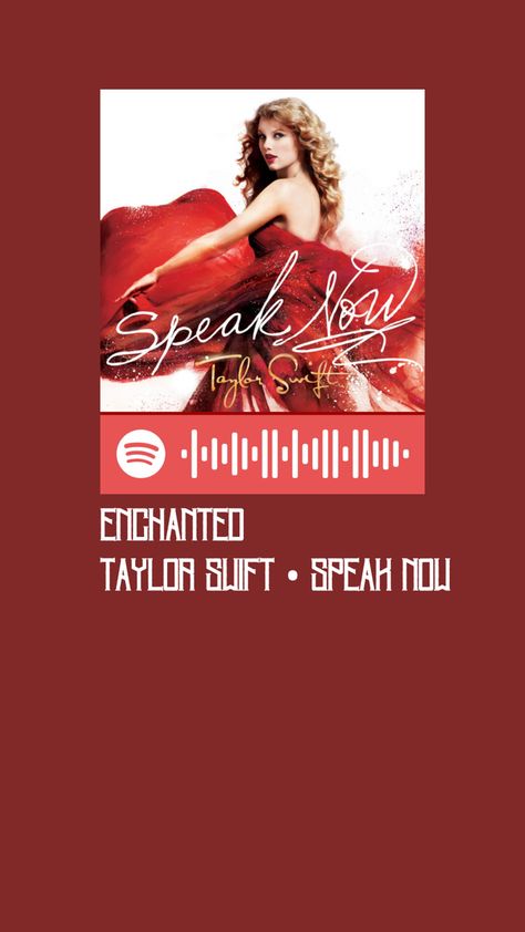 Spotify Code, Speak Now, Enchanted, Coding, Movie Posters, Film Posters