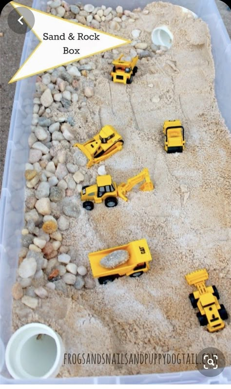 Rock Box, Diy Costumes Kids, Sensory Boxes, Diy Kids Toys, Toddler Halloween Costumes, Backyard Playground, Toddler Learning Activities, Baby Diy, Construction Vehicles