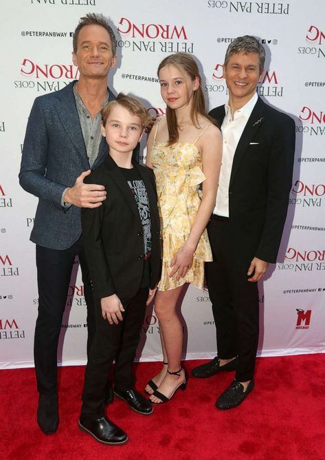 Neil Patrick Harris Family, David Burtka, Barney Stinson, Stars Photo, Neil Patrick, Broadway Show, Neil Patrick Harris, Think Happy Thoughts, Cursed Child