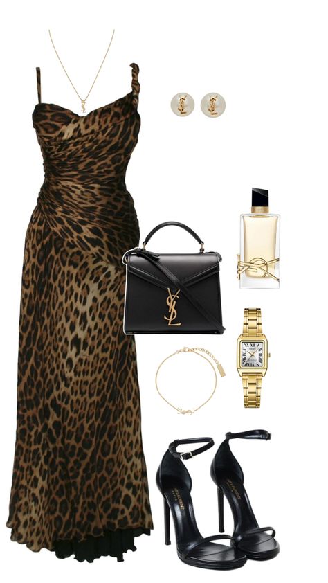 Jazz Night Outfit, Club Outfits Classy, Bar Night Outfit, Club Outfit Night, Night Out Outfit Classy, Jazz Night, Bar Night, Main Character Energy, Leopard Print Outfits