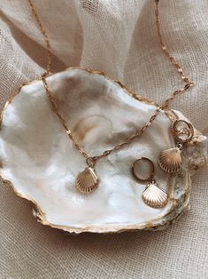 19 Inspo ideas in 2021 | beige aesthetic, cream aesthetic, classy aesthetic Seashell Choker, Aesthetic Cream, Shell Hoop Earrings, Balance Bracelet, Permanent Jewelry, Cream Aesthetic, Seashell Jewelry, Gold Filled Hoops, Classy Aesthetic