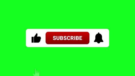 Subscribe Green Screen Video, Subscribe Green Screen, Free Funny Videos, Green Screen Video, Green Screen Footage, Youtube Banner Design, First Youtube Video Ideas, Video Page, Screen Video