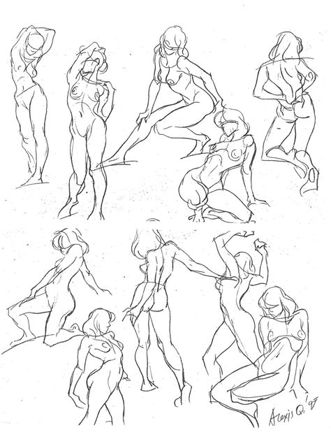 AQue - FD Quick Sketches 02 Dirty Sketching, Quick Sketches, Comic Book Drawing, Human Figure Sketches, Human Figure Drawing, Art Basics, Comic Style Art, Picasso Art, Perspective Art