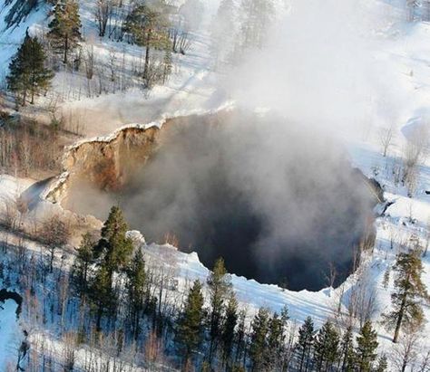 Giant sinkhole in Sweden creating tremors as it expands Sink Hole, To Infinity And Beyond, Natural Phenomena, Natural Disasters, Amazing Nature, Mother Earth, Nature Beauty, Geology, Mother Nature