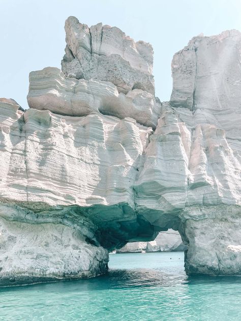 The Complete Milos, Greece Travel Guide — flowandwander Milos Greece, Greek Vacation, Greece Travel Guide, Greece Islands, Best Beaches, Paros, Greece Travel, Travel Inspo, Summer Travel