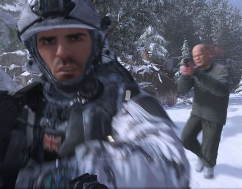 general shepherd tryna shoot him before makarov Call Of Duty Shepherd, General Shepherd Cod, General Shepherd Mw2, General Shepherd, Makarov Cod, Modern Warfare 3, Modern Warfare, Call Of Duty, Actors