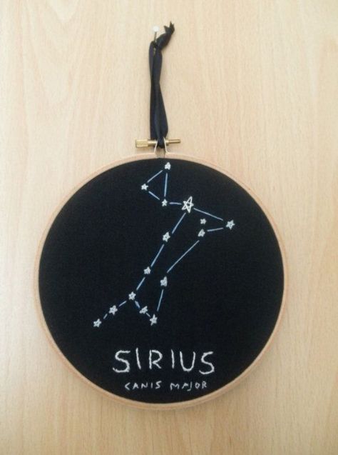 Constellation Embroidery, Sirius Star, Constellation Tattoos, Star Constellations, Body Is A Temple, Seed Stitch, Name Tattoo, Classy Jewelry, Crewel Embroidery