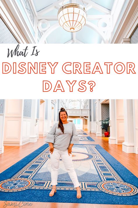 What is Disney Creator Days? What Disney Bloggers get to go? I share what the Disney Creators event is and when Disney invites influencers to this Disney Land & Sea event at Walt Disney World and on board Disney Cruise Line. I'm also differentiating between Disney Social Media Moms and Disney Creator Days. Follow some of my favorite Disney Bloggers to get more inside scoop. #DisneyCreators #DisneySMC #DisneyMoms Disney Content Creator, Disney Content Ideas, Bloggers To Follow, Disney Blog, Disney Mom, Cruise Line, Disney Cruise Line, Tv Host, Event Invitation