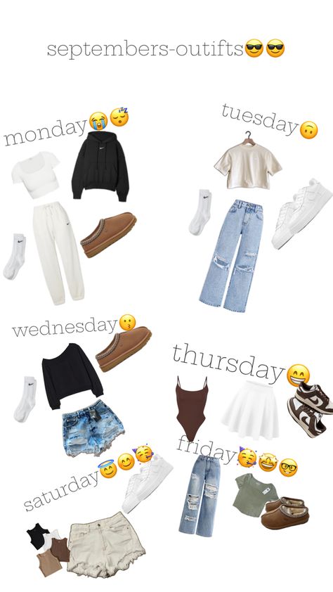 College Outfits Classy Simple, Comfy Movie Theater Outfits, Outfits For September, Lazy Day Outfits For School, Monday Outfits, Outfits To Wear To School, Theatre Outfit, Monday Outfit, Outfits To Wear