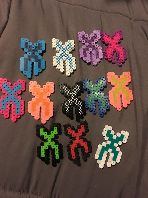 Bass Canyon Perler, Rave Perler, Bass Canyon, Rave Ideas, Rave Bracelets, Edc Orlando, Bead Templates, Rave Kandi, Kandi Inspo