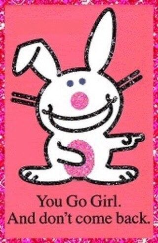 Happy Bunny Quotes, Bunny Y2k, Evil Bunny, Bunny Quotes, Happy Bunny, You Go Girl, Bunny Pictures, Funny Bunnies, Grumpy Cat