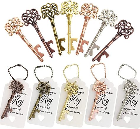 Wine Opener Wedding Favor, Key Wedding Favors, Housewarming Party Decorations, Wedding Bottle Opener Favors, Wedding Bottle Opener, Key Bottle Opener, Wedding Favors And Gifts, Shower Party Favors, Bridal Shower Party Favors