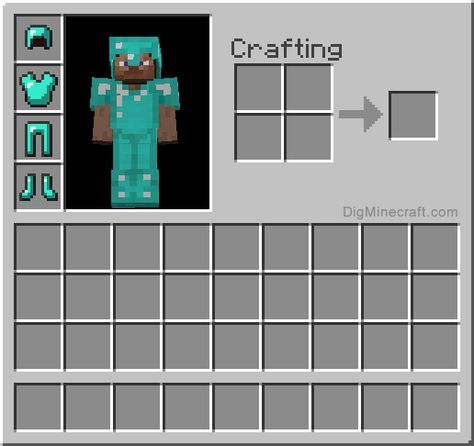 How to put on armor in Minecraft (and more tutorials) Minecraft Inventory, Minecraft Layout, How To Make Fence, Minecraft App, Iphone Setup, Minecraft Food, Phone Widget, Underwater House, Minecraft Theme