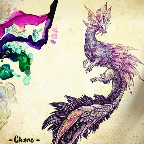 @chane_art в Instagram: «Mizutsune Watercolours ! I play only at Monster Hunter World.. But i want to draw it, this Mizu is so kawai :D #dragon #dragondrawing…» Monster Hunter Art, Want To Draw, Monster Hunter World, Dragon Drawing, Monster Hunter, Fantasy Creatures, 100 Percent, League Of Legends, I Tattoo