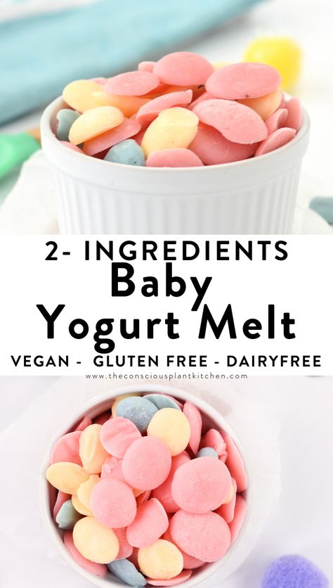 baby food, baby recipe, vegan recipe Toddler Teething, Yogurt Melts, Yogurt Bites, Baby Led Weaning Recipes, Healthy Baby Food, Healthy Yogurt, Weaning Recipes, Baby Puree, Baby Puree Recipes