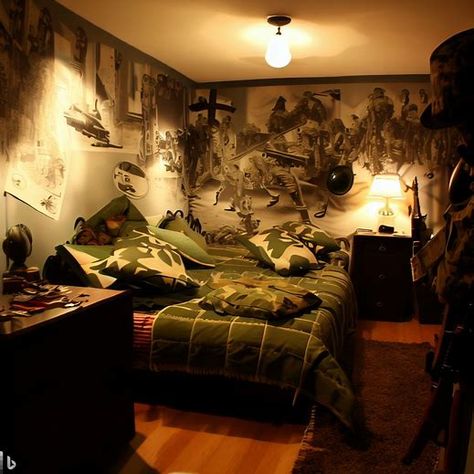 Military Bedroom, Army Bedroom, Amazing Bedroom Designs, Army Family, Luxury Bedroom, Command Center, Bedroom Designs, Bedroom Inspo, Luxurious Bedrooms