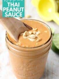 Thai Peanut Sauce Recipe, Peanut Chicken Stir Fry, Easy Thai Peanut Sauce, Easy Slow Cooker Meatballs, Rice Bowls Healthy, 5 Minute Recipe, The Original Dish, Thai Chicken Salad, Crockpot Chicken Breast