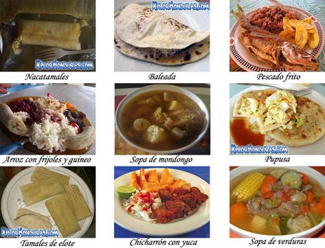 Comidas tipicas de Honduras tamales baleadas y mas Honduran Food, Honduran Recipes, Food Preparation, Honduras, Baked Potato, Mashed Potatoes, Meal Planning, Oatmeal, Tacos