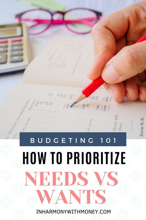 Discover the difference between needs vs wants and learn how prioritizing your necessities can help you create a better budget. Need Vs Want, Needs Vs Wants, How To Prioritize, Needs And Wants, Budgeting 101, Car Payment, Business Expense, Create A Budget, Best Budget