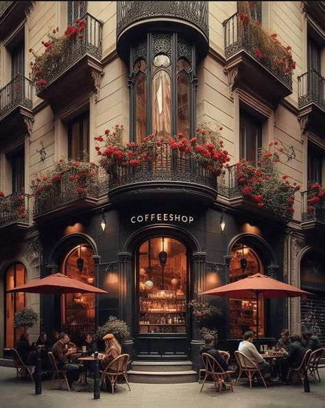 Victorian Coffee Shop, Best Christmas Destinations, Rain Coffee, London Coffee Shop, Rain And Coffee, Architecture Photography Buildings, London Cafe, Retail Architecture, Christmas Destinations