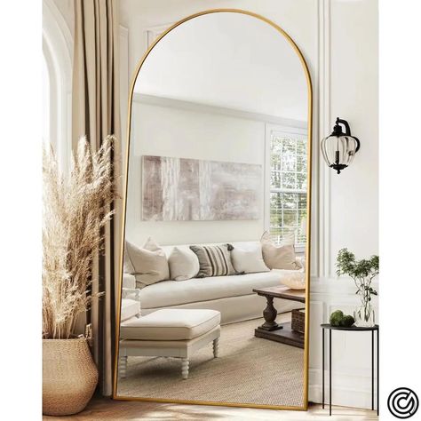 81 "x41" Oversized Full-length Mirror, Arched Full-length Mirror Standing Hanging Against The Wall, Body Mirror Aluminum Frame
1% Discount. Get it through the link in this pin for only $405.41 plus VAT

this is an affiliate pin Bedroom Mirror Full Length, Extra Large Mirror, Full Length Mirror With Stand, Oversized Floor Mirror, Leaning Against Wall, Extra Large Mirrors, Mirror Body, Giant Mirror, Full Length Mirror Stand