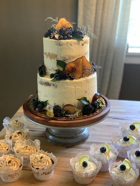 Dried Fruit Wedding Cake, Wedding Cakes With Fruit, Wedding Cake With Fruit, Dried Fruit Cake, Pnw Coast, Winery Reception, Fruit Wedding Cake, Dried Pears, Wedding Planning Boards