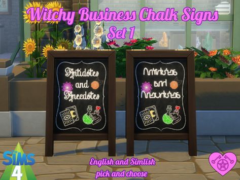 Sims 4 Witch Cc, Sims 4 Wedding Dress, Chalk Signs, Pentagram Tattoo, Witchy Business, Los Sims 4 Mods, Cc Mods, Chalk Sign, Sims 4 Cc Shoes