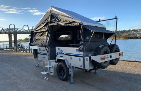 Off Road Camper Trailer, Caravan Ideas, Off Road Camper, Camper Trailers, South Australia, Out And About, Caravan, Rv, Showroom