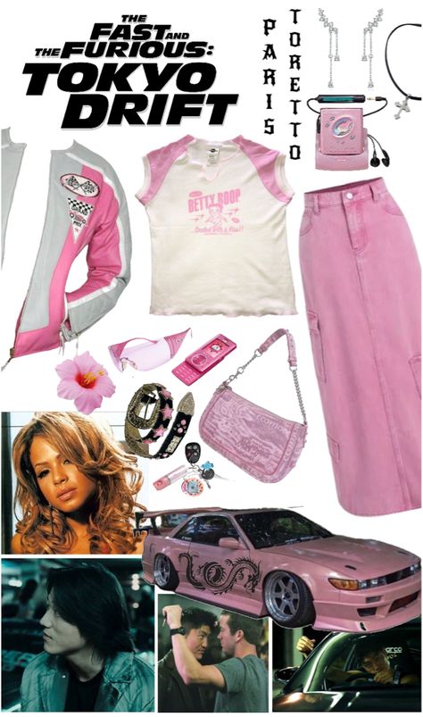 Tokyo Drift Costume, Fast And Furious Tokyo Drift Outfits, Fast Furious Outfit, Fast And Furious Aesthetic Outfits, Tokyo Drift Outfits, Fast And Furious Outfits, Downtown Aesthetic, Tokyo Drift, Outfit Maker