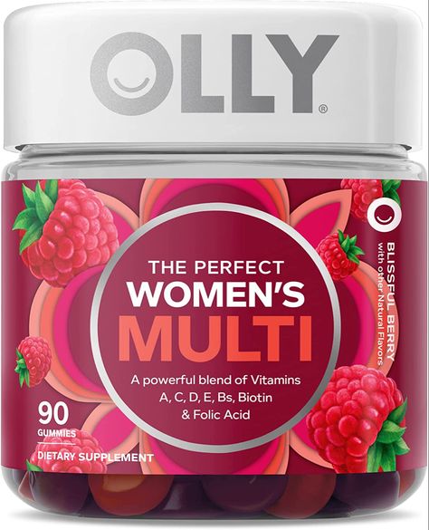 Vitamins for women. OLLY Multi Chewable Vitamins, Gummy Vitamins, Hygiene Care, Vitamin K2, Pantothenic Acid, Daily Vitamins, Vitamins For Women, Folic Acid, Ascorbic Acid