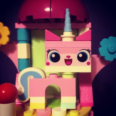 Unikitty! :)    The Lego Movie Lego Mickey Mouse, Unikitty Lego Movie, Lego Movie Characters, Unikitty Lego, Dark Funny, Batman Movie, Lego Movie, Lego Batman, Everything Is Awesome