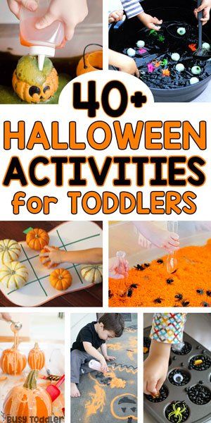 Halloween Toddler Party, Halloween Activities For Toddlers, Halloween Activities Preschool, Fun Halloween Activities, Halloween Infantil, Halloween Sensory, Halloween Crafts For Toddlers, Halloween Preschool, Halloween Activities For Kids