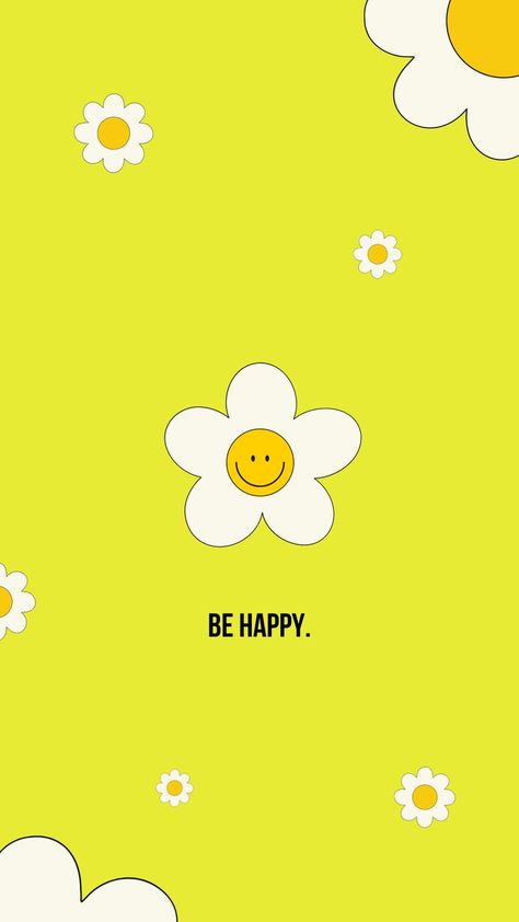 Happy Wallpapers, Patterns Aesthetic, Instagram Story Background, Keep On Smiling, Flower Smiley, Background Neon, Story Background, Happy Smiley Face, Minions Wallpaper