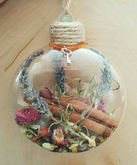 House Protection Spell, New Home Blessing, Yule Decor, Yule Traditions, House Protection, Yule Crafts, Yule Celebration, Witch Ball, Wiccan Crafts