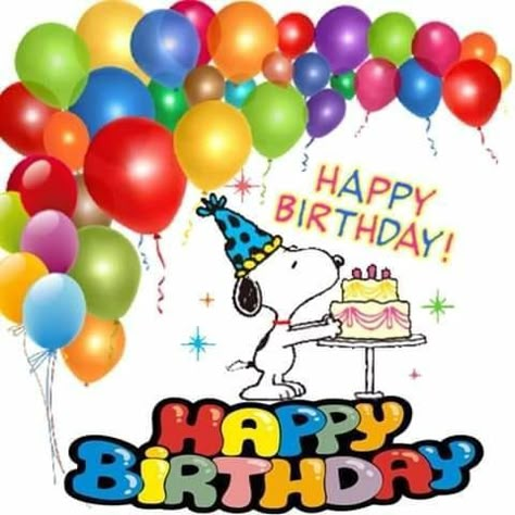 Happy Birthday Snoopy, Happy Birthday Snoopy Images, Happy Birthday Emoji, Birthday Snoopy, Happy Birthday Animals, Birthday Wishes Greeting Cards, Peanuts Birthday, Snoopy Birthday, Birthday Wishes Greetings