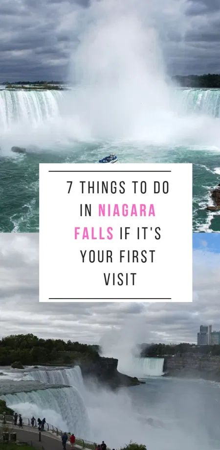 7 things to do in Niagara Falls if it's your first visit - Travel Addicted Unicorn Niagara Falls Vacation, Niagara Falls Trip, Visiting Niagara Falls, Niagara Falls New York, Whistler Canada, Niagara Falls Ny, Niagara Falls Canada, Fall Vacations, Autumn In New York