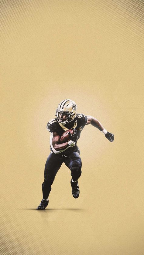 Alvin Kamara Wallpaper Explore more Alvin Kamara, Alvin Mentian Kamara, American, College, Community wallpaper. https://www.whatspaper.com/alvin-kamara-wallpaper-18/ New Orleans Saints Wallpaper, Community Wallpaper, Saints Wallpaper, Nfl Wallpaper, Football Run, Alvin Kamara, Football Football, University Of Tennessee, Running Back