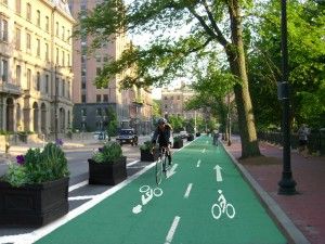 Boston Selected to Receive Support for New Protected Bike Lanes Street Scape, Accessibility Design, Master Thesis, City Planner, Bike Lane, Newspaper Article, Road Design, Street Furniture, Public Garden