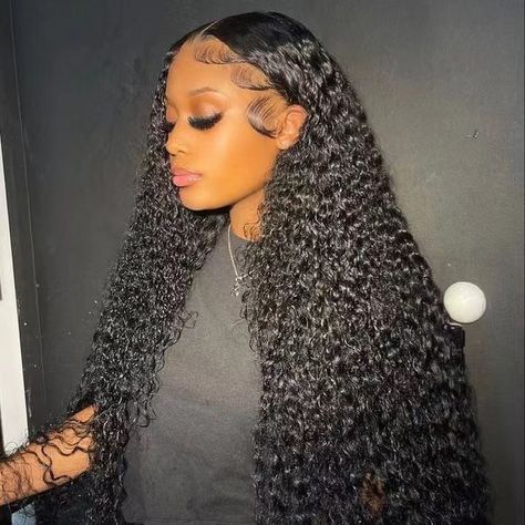 Wow , SUPER SURPRISED OFFER!!!, can't miss! 20 inch 10A 180 Density 13x4 Water Wave Lace Front Wigs Human Hair $20 Off & Extra 10% Off Hair Material :100% Virgin Remy Human Hair ,Soft and Bouncy Regular Price: $139.99 Discount Price:$76.02 Miami Hairstyles, Sew In Curls, Edges Hairstyles, Hair Calendar, Deep Wave Lace Front Wigs, Best Lace Wigs, Wig Installs, Baddie Hair, Curly Hair Wigs