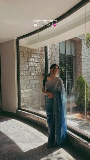 Saree for farewell, party, wedding Sarees For Teens, Black Captions Instagram, Farewell Sarees For Teens, Black Captions, Captions Instagram Aesthetic, Saree For Farewell, Farewell Saree, Farewell Sarees, Saree Wearing