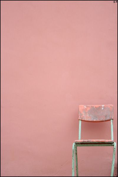 pastel pink chair and wall by rebeltawn Murs Roses, Tout Rose, Pink Inspiration, Pink Wall, Tickled Pink, Colour Board, Everything Pink, Color Stories, Color Textures