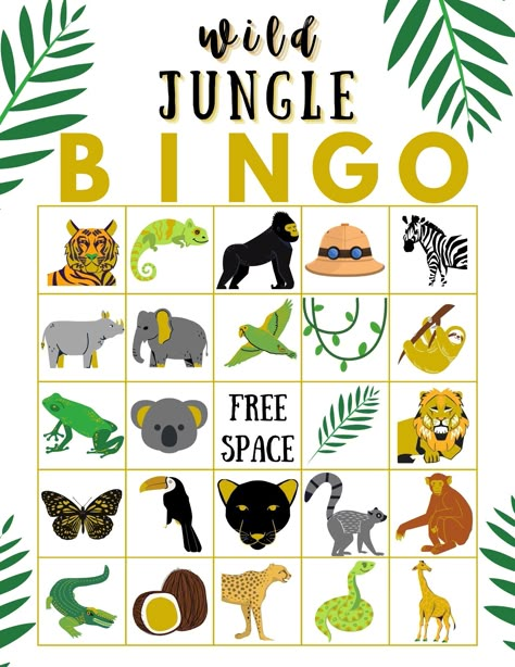 Zoo Activities Preschool, Jungle Camp, Preschool Jungle, Jungle Activities, Jungle Crafts, Safari Game, Forest Crafts, Zoo Activities, Summer Camp Themes