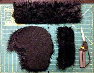 How to Make a Fur Trapper Hat : 8 Steps (with Pictures) - Instructables Fur Hat Pattern, Trapper Hat Pattern, Fur Trapper, Fur Trapper Hat, Sewing Hats, Fur Mitten, Hat Patterns To Sew, Trapper Hat, Plaid Shirts