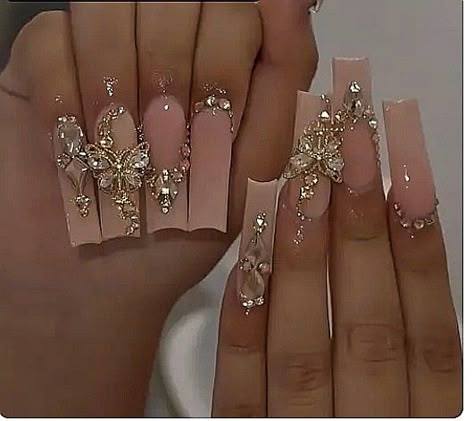 Champagne Silver Nails, Champagne Nails, Quince Nails, Quinceanera Nails, Milky Nails, Girl Nails, Girly Acrylic Nails, Unique Acrylic Nails, Acrylic Nails Coffin Short