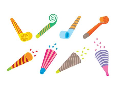 Party Blower, Icons Party, Party Blowers, Mlp Drawing, Party Icon, Noise Maker, Birthday Icon, Free Icon Set, Party Poppers