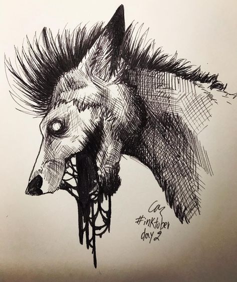 R. Casthavian on Instagram: “#inktober2018  Day 2.  My fursona, a werewolf thing. . #inktober #drawtober #goretober #sketch #drawing #sketches #pencils #ink #inkdrawing…” Werewolf Sketch, Werewolf Drawing, Drawing Pencil, Sketch Drawing, Ink Drawing, Drawing Sketches, Pencil Drawings, Moose Art, Sketch