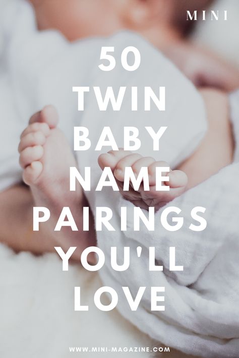 Twins Boy And Girl Names, Twins Names Boy And Girl, Twin Name Ideas, Boy Twin Names, Twin Names Boy And Girl, Twins Nursery Ideas, Twin Boy Girl Nursery, Cute Twin Names, Baby Names For Twins