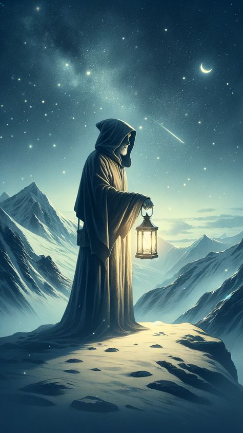 Embrace solitude and introspection with 'The Hermit' tarot card. This card symbolizes inner guidance, reflection, and soul-searching. Take time for introspection and connect with your inner wisdom. 🌟🔍 #Tarot #Introspection #InnerGuidance #TheHermit The Hermit Tarot Aesthetic, The Hermit, Tarot The Hermit Meaning, Hermit Tarot Card Art, The Hermit Tarot Card Art, Hermit Tarot, Tarot Cards The Hermit, Hermetic Tarot, Temperance Tarot Card